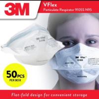 ราคา 3M รุ่น 9105S VFlex N95 ของแท้ Unicharm Kowa FFP2 FFP3 (6942142018)