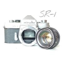 ราคา กล้องฟิล์ม SLR ยี่ห้อ Minolta SR1 +เลนส์minolta rokkor pf 55mm f1.8 (21072780106)