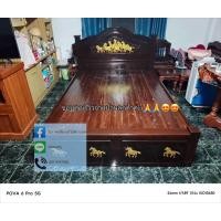 ราคา เตียงนอนมีลิ้นชักขนาด5-6ฟุต (27266329596)