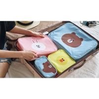 ราคา ✨พร้อมส่ง✨ กระเป๋าจัดระเบียบ Travel Pounch LineFriends ของแท้ (2204347031)
