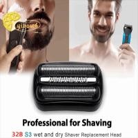 ราคา ยี่โบว์ เครื่องโกนหนวดเปลี่ยนใบมีดเข้ากันได้เปลี่ยนเปียกและแห้งใช้เปลี่ยนหัวโกนหนวด32ขหัวฟอยล์หัวโกนอุปกรณ์เสริมสําหรับ3 ชุด 300ส / 301ส / 310ส (42375578736)