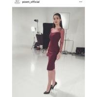 ราคา Poem dress size 38 (185609280)