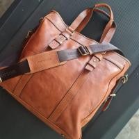 ราคา ส่งภายใน 1 วัน กระเป๋าหนังวัวแท้มือสอง สภาพใหม่ (25918944024)