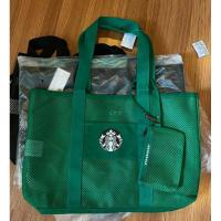 ราคา กระเป๋าผ้า Starbucks สตาร์บัคส์ ไทย สีเขียว/สีดำ (4953690139)