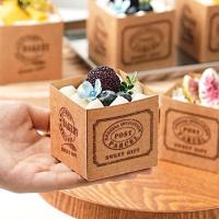 ราคา ถ้วยกระดาษลายไม้ ถ้วยกระดาษคราฟท์สี่เหลี่ยม (4189906137)