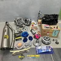 ราคา ชุดลูกLHK เสื้อลูกw125 ฝา4วาล์ว พร้อมชุดครัชมือ+ครัชโซนิค+เวิท+ท่อผ่า ลูก56/57/58/59/60/61/66 ชุดเต็ม (23980307933)