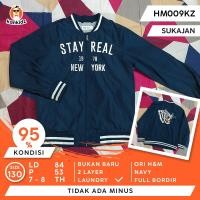 ราคา พร้อมใช้งาน | เสื้อแจ็คเก็ตเด็ก H&M Varsity | สุคาจันทหารเรือ ไซส์ 130 (24608410657)