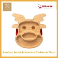 ราคา Eco Rascals Bamboo Rudolph Reindeer จานคริสต์มาส - จานอาหารค่ําสําหรับเด็ก (29181799507)