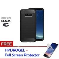 ราคา Carbon Soft Case สําหรับ Samsung Galaxy Note S8 Plus 2017 - 6.2 นิ้ว - แถมฟรี Hydrogel (43520745940)