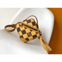 ราคา LOUIS VUITTON กระเป๋าคาดไหล่หนัง Chess Messenger สำหรับผู้ชาย N40562 679 (29533914866)