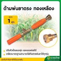 ราคา ด้ามพ่นยา ก้านฉีดยา 767 (หัวตรง) ยาว 1 ฟุต ก้านพ่นยาทองเหลือง (29918062804)