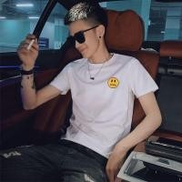 ราคา เสื้อยืดแขนสั้นผู้ชายฤดูร้อน 2020 ใหม่Slim-Fitผ้าฝ้ายครึ่งแขนเสื้อยืดจิตวิญญาณเด็กแนวโน้มผู้ชายด้านบน (25424534759)