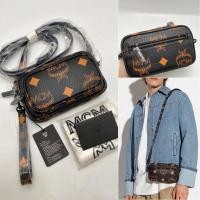 ราคา New Mcm aren mini crossbody สีดำ ของแท้ % (27226467148)