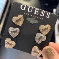 ราคา New✨ตุ้มหูหัวใจ Guess 3สี3คู่ แท้ (5635111932)