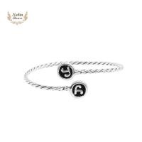 ราคา กำไลนะโมเงินแท้ ลายเกลียวหัวไขว้ (24764223784)