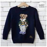 ราคา POLO RALPH LAUREN KIDS POLO BEAR SWEATER #สเวตเตอร์ #ของแท้100% (22561119004)