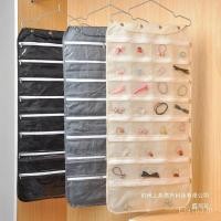 ราคา เครื่องประดับนาฬิกาการจัดเก็บโรงงานขายตรงแขวนกระเป๋าสองด้านเครื่องประดับสมาชิกบัตรซิปนามบัตรฟอร์ดผ้า 3วว2 (44075789026)