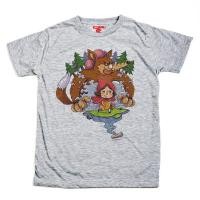 ราคา เสื้อยืด แขนสั้น แชปเตอร์วัน คาแรคเตอร์ ลาย หนูน้อยหมวกแดง ผ้านิ่ม / Red Hood Girl Chapter One Character Soft T-Shirt (10332233588)