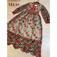 ราคา เดรสลูกไม้ งานป้าย vegas (931863441)