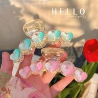 ราคา ที่หนีบผม ที่หนีบผมสไตส์เกาหลี ที่หนีบผมรูปหัวใจสีชมพู สีเขียวพาสเทล ที่หนีบผมหรูหรา ที่หนีบผมสวยงาม 2023 (19081076682)