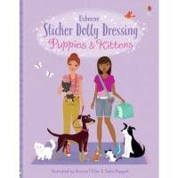 ราคา NEW! หนังสืออังกฤษ Sticker Dolly Dressing Puppies & Kittens (Sticker Dolly Dressing) [Paperback] (22336169727)