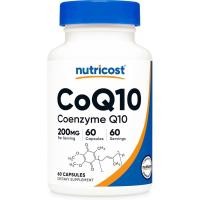 ราคา Nutricost CoQ10 200mg, 60 Vegetarian Capsules, 60 Servings - High Absorption, Vegetarian, Non-GMO, Coenzyme Q10 (24997300915)