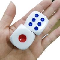 ราคา ลูกเต๋าไซส์ใหญ่พิเศษ 1 ลูกเต๋าเล่นเกมส์ ลูกเต๋าใหญ่ ลูกเต๋าอะคริลิกใส (16290777902)