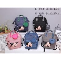 ราคา กระเป๋าเป้Mickey ลายมิกกี้เม้าส์ มีกระเป๋าเล็กติดให้ ช่องเยอะใส่ของได้เยอะ มี 2 ขนาด แบบใหม่ (3550498017)