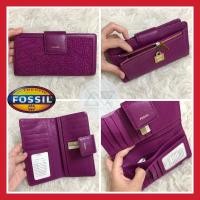 ราคา Fossil Logan RFID Tab กระเป๋าสตางค์หนัง ทรงคลัทช์ สําหรับผู้หญิง (ฟรีถุงกระดาษ) (21580227029)