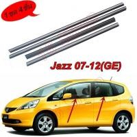 ราคา คิ้วรีดน้ำขอบกระจก Honda Jazz GE ปี 2008-2012 (15906046972)