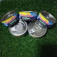 ราคา ทูน่ากระป๋อง เนื้อแซนด์วิช(น้ำมัน)**รสเค็ม Tuna Flake (16559100435)