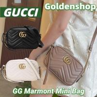 ราคา Gucci GG Marmont Mini bag กระเป ๋ าสะพาย (28053095478)