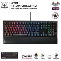 ราคา Nubwo X30 Full RGB Terminator Spectrum Mechanical Keyboard RGB Macro (11409389749)