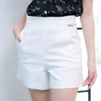 ราคา กางเกงขาสั้นผ้าฮานาโกะ สีขาว size xxxl (271292464)
