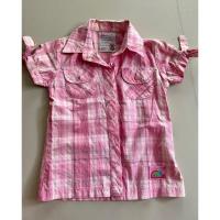 ราคา เสื้อเชิ้ตเด็กหญิง ลายสก๊อตชมพู (21785533791)