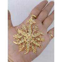 ราคา #จี้#ทอง24kเพชรซีกไม่ลอก (4481944665)