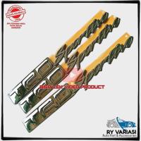 ราคา TRD Sportivo สีดํา chrome Emblem สําหรับ fortuner facelift 2021 โลโก้แบรนด์ TRD Sportivo ดั้งเดิม (41622707330)