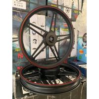 ราคา ล้อแม็ก สีดำแดง ขอบ17 ใส่มีโอ/ฟีโน่/ล้อแม็กแต่งอะไหล่แต่ง (2976722940)