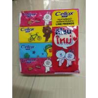 ราคา กระดาษเช็ดหน้าเซลล็อกซ์ พิวริฟาย LINE FRIENDS (3781481108)