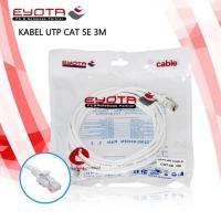 ราคา สาย LAN UTP Cat 5E 3m + RJ45 Eyota (43522705659)