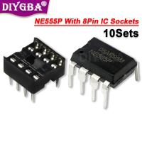 ราคา ใหม่ ของแท้ 100% ซ็อกเก็ต IC NE555P NE555 NE555N 555 Timers DIP-8 8 Pin DIP 10 ชิ้น (23550887583)