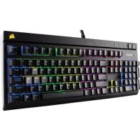 ราคา Corsair STRAFE RGB Mechanical Gaming Keyboard Cherry MX Blue #170 (549124527)