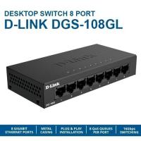ราคา Gigabit Switching Hub 8Port D-LINK DGS-108GL (5) (25041234105)