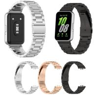 ราคา สายนาฬิกาข้อมือ สเตนเลส โลหะ สําหรับ Samsung Galaxy Fit3 Fit 3 SM-R390 (24975648169)