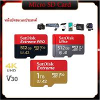 ราคา SanDisk Extreme Pro Micro SD Card 5K SDXC32GB 64GB 128GB 256GB 512GB 1T 200/90MB/s(SDSQXCD) เมมโมรี่ Gopro Drone (41421864406)