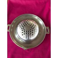 ราคา กระทะทองเหลืองแท้ หมูกระทะ กระทะย่างเกาหลี บาร์บีคิว เนื้อกระทะ เนื้อย่าง แบบหล่อขนาด 20 ซม อย่างหนา (มือ✌) (22159400662)