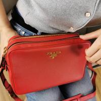 ราคา Prada 2 Zip Crossbody (3615435014)