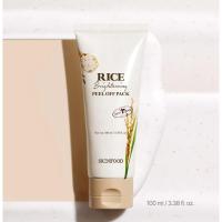 ราคา *ใหม่* [SKINFOOD] Rice Brightening Peel Off Mask 100ml | Exfoliating & Radiance Boosting Mask | ผิวเนียน&เปล่งประกาย (28892878287)