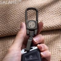 ราคา พวงกุญแจสแตนเลส รูปตราสัญลักษณ์ สําหรับ MG Morris Garage TF ZR ZS GS GT HS MG3 MG5 MG6 MG7 (25566621833)