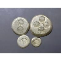 ราคา เงินก้อนชุด 4 ขนาด(ขนาดบาท สองสลึง สลึง เฟื้อง)ตอกตราการค้าช้างสยาม ตราหายาก เงินโบราณ หายาก สภาพสวย (23749551916)